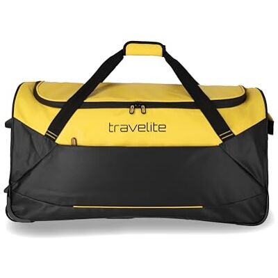 Travelite Trolley Reisetasche mit Rollen aus wasserabweisendem Material, Basics Weichgepäck Rolltasche mit großem Hauptfach, 71 cm, 97 Liter Travelite Trolley Reisetasche mit Rollen aus wasserabweisendem Material, Basics Weichgepäck Rolltasche mit großem Hauptfach, 71 cm, 97 Liter