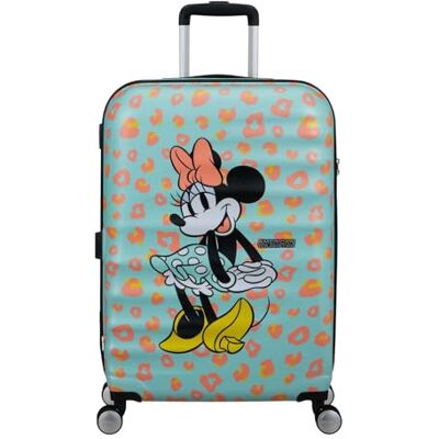 American Tourister Wavebreaker Disney Minnie Mouse Hartschalenkoffer Mittelgroß (67 cm), Reisekoffer, TSA Schloss, 4 Rollen, 64 L, 3.6 kg Minnie Pastel Dots American Tourister Wavebreaker Disney Minnie Mouse Hartschalenkoffer Mittelgroß (67 cm), Reisekoffer, TSA Schloss, 4 Rollen, 64 L, 3.6 kg Minnie Pastel Dots