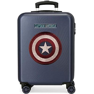 Marvel Avengers Captain America Kabinenkoffer Blau 38x55x20 cms Hartschalen ABS Kombinationsschloss 34L 2,6Kgs 4 Doppelräder Handgepäck Marvel Avengers Captain America Kabinenkoffer Blau 38x55x20 cms Hartschalen ABS Kombinationsschloss 34L 2,6Kgs 4 Doppelräder Handgepäck