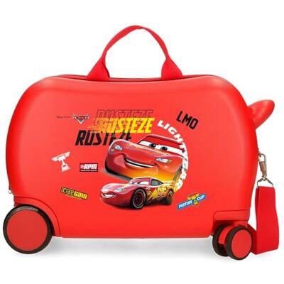 Disney Joumma Cars Rusteze Lightyear Kinderkoffer, Rot, 45 x 31 x 20 cm, Harter ABS-Kunststoff, 24,6 l, 1,8 kg, 4 Räder, Handgepäck, rot, Kinderkoffer Disney Joumma Cars Rusteze Lightyear Kinderkoffer, Rot, 45 x 31 x 20 cm, Harter ABS-Kunststoff, 24,6 l, 1,8 kg, 4 Räder, Handgepäck, rot, Kinderkoffer
