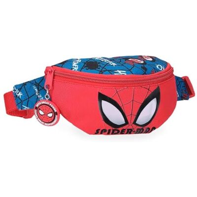 Marvel Disney, Spiderman Authentic, Kulturbeutel, Federmäppchen, aus Polyester, Verstellbarer Schultergurt von Joumma Bags, rot, Gürteltasche Marvel Disney, Spiderman Authentic, Kulturbeutel, Federmäppchen, aus Polyester, Verstellbarer Schultergurt von Joumma Bags, rot, Gürteltasche