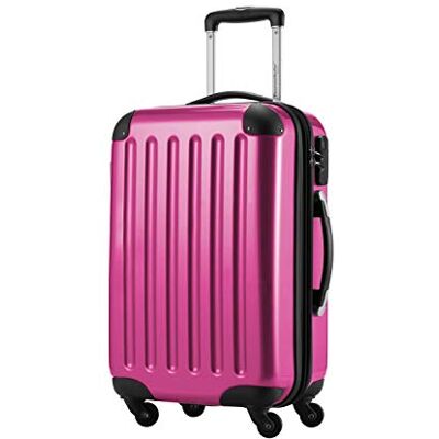 Hauptstadtkoffer Alex Handgepäck Koffer 55x38x23 cm, 42 L, Zahlenschloss, erweiterbarer Hartschalen Trolley aus PC ABS, 3,2 kg, 4 Doppelrollen, Magenta Hauptstadtkoffer Alex Handgepäck Koffer 55x38x23 cm, 42 L, Zahlenschloss, erweiterbarer Hartschalen Trolley aus PC ABS, 3,2 kg, 4 Doppelrollen, Magenta
