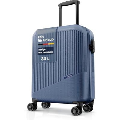 Travelite Handgepäck Koffer Bali Größe S, 55x39x20 cm, 2,5 kg, leicht kratzfester ABS Hartschalenkoffer, Bordtrolley für Condor, Ryanair & Lufthansa, 4 Doppelrollen, Zahlenschloss, Trolley klein Travelite Handgepäck Koffer Bali Größe S, 55x39x20 cm, 2,5 kg, leicht kratzfester ABS Hartschalenkoffer, Bordtrolley für Condor, Ryanair & Lufthansa, 4 Doppelrollen, Zahlenschloss, Trolley klein