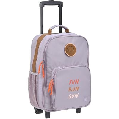 LÄSSIG Kinderkoffer Trolley Reisekoffer mit Teleskopstange und Rollen für Kinder Handgepäck/Trolley Lilac LÄSSIG Kinderkoffer Trolley Reisekoffer mit Teleskopstange und Rollen für Kinder Handgepäck/Trolley Lilac
