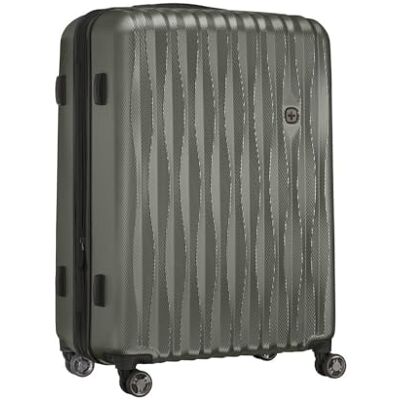 WENGER Energie L Hartschalenkoffer mit 4 Rollen, Trolley, L, 106 (120) l, Sicherheitsschloss, Damen Herren, Reisen Urlaub WENGER Energie L Hartschalenkoffer mit 4 Rollen, Trolley, L, 106 (120) l, Sicherheitsschloss, Damen Herren, Reisen Urlaub