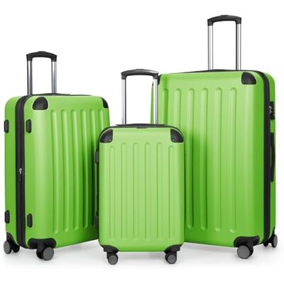 Hauptstadtkoffer Spree 3er Kofferset, TSA, Trolley-Set, Rollkoffer, Reisekoffer, (S, M & L), Apfelgrün Hauptstadtkoffer Spree 3er Kofferset, TSA, Trolley-Set, Rollkoffer, Reisekoffer, (S, M & L), Apfelgrün