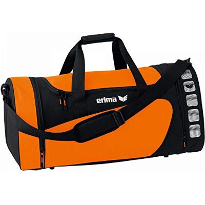 Erima Unisex Club 5 Sporttasche (723363), orange/schwarz, L Erima Unisex Club 5 Sporttasche (723363), orange/schwarz, L