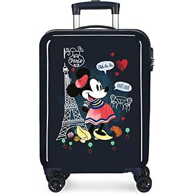 Disney Minnie Around The World, Gepäck für Kinder, Blau (Blue), 38 x 55 x 20 cm, blau, 38x55x20 cms, Kabinenkoffer Disney Minnie Around The World, Gepäck für Kinder, Blau (Blue), 38 x 55 x 20 cm, blau, 38x55x20 cms, Kabinenkoffer