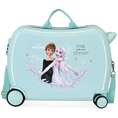 Disney Frozen Memories Kinderkoffer, Blau, 50 x 39 x 20 cm, Hartplastik, seitlicher Kombinationsverschluss, 34 l, 1,8 kg, 4 Räder Disney Frozen Memories Kinderkoffer, Blau, 50 x 39 x 20 cm, Hartplastik, seitlicher Kombinationsverschluss, 34 l, 1,8 kg, 4 Räder