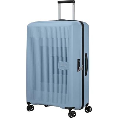 American Tourister Aerostep Spinner L, Erweiterbarer Koffer, 77 cm, 101.5/109 L, Grau (Soho Grey) American Tourister Aerostep Spinner L, Erweiterbarer Koffer, 77 cm, 101.5/109 L, Grau (Soho Grey)