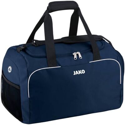 JAKO Sporttasche Herren Classico Gym Bag mit Innentasche, geräumigem Hauptfach mit 2 Wege-Reißverschluss & Mesh-Fach, Verstellbarer Schultergurt JAKO Sporttasche Herren Classico Gym Bag mit Innentasche, geräumigem Hauptfach mit 2 Wege-Reißverschluss & Mesh-Fach, Verstellbarer Schultergurt