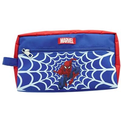 Marvel – Kulturbeutel Spider-Man – mittelgroß – ideal zur Aufbewahrung und Reise – für Kinder, Jugendliche, Erwachsene – Rot & Blau – Offizielles Disney/ Produkt Marvel – Kulturbeutel Spider-Man – mittelgroß – ideal zur Aufbewahrung und Reise – für Kinder, Jugendliche, Erwachsene – Rot & Blau – Offizielles Disney/ Produkt