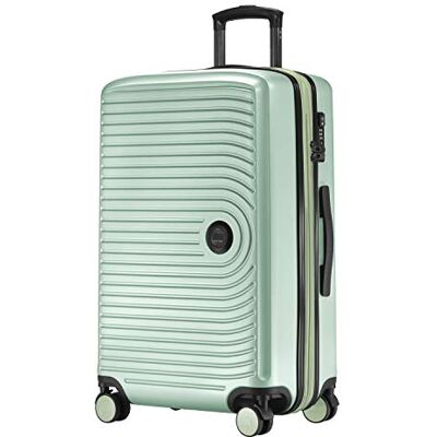 Hauptstadtkoffer Mitte Mittelgroßer Hartschalenkoffer, TSA, 4 Rollen, Check-In Gepäck mit 8 cm Volumenerweiterung, 68 cm, 88 L, Mint Hauptstadtkoffer Mitte Mittelgroßer Hartschalenkoffer, TSA, 4 Rollen, Check-In Gepäck mit 8 cm Volumenerweiterung, 68 cm, 88 L, Mint