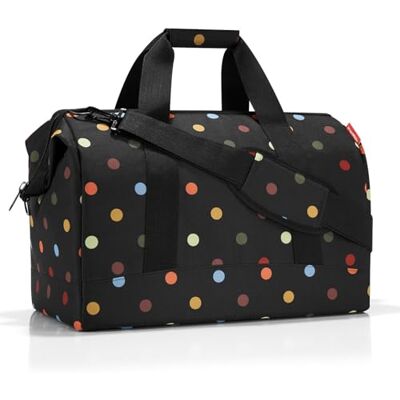reisenthel Allrounder L in Dots – Vielfältige Doktortasche zum Reisen, für die Arbeit oder Freizeit – Mit funktional-stylischem Design reisenthel Allrounder L in Dots – Vielfältige Doktortasche zum Reisen, für die Arbeit oder Freizeit – Mit funktional-stylischem Design
