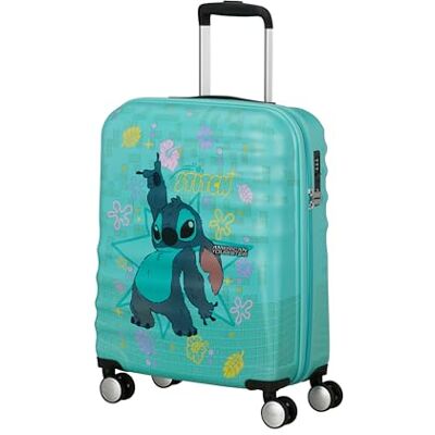 American Tourister Wavebreaker Disney Kinderkoffer Stitch Flower 55 x 40 x 20 cm Hartschalen Kabinentrolley passend für die meisten Airlines inkl. Ryanair und EasyJet TSA-Schloss 36 L American Tourister Wavebreaker Disney Kinderkoffer Stitch Flower 55 x 40 x 20 cm Hartschalen Kabinentrolley passend für die meisten Airlines inkl. Ryanair und EasyJet TSA-Schloss 36 L