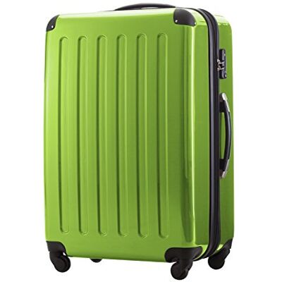 Hauptstadtkoffer ALEX Erweiterbarer Hartschalenkoffer 75 cm (119 L) mit TSA-Schloss – robuster Trolley-Reisekoffer mit 4 Doppelrollen, Apfelgrün Hauptstadtkoffer ALEX Erweiterbarer Hartschalenkoffer 75 cm (119 L) mit TSA-Schloss – robuster Trolley-Reisekoffer mit 4 Doppelrollen, Apfelgrün
