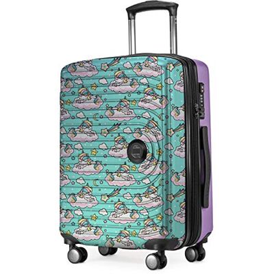 Hauptstadtkoffer Mitte Kindergepäck, Kinderkoffer, Hartschalenkoffer, Kinder Trolley Hartschale, Handgepäck 55 cm, 42 Liter,Unicorn Flieder Hauptstadtkoffer Mitte Kindergepäck, Kinderkoffer, Hartschalenkoffer, Kinder Trolley Hartschale, Handgepäck 55 cm, 42 Liter,Unicorn Flieder
