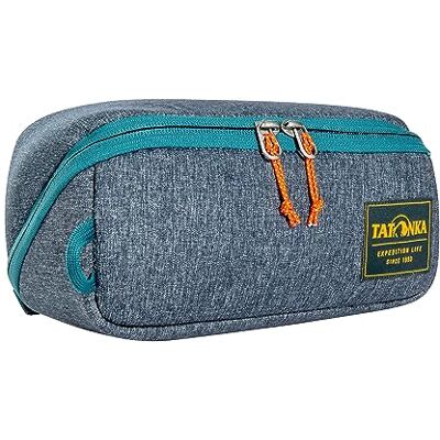 Tatonka Kulturbeutel Square Zip Pouch M (2L) Aufklappbare Waschtasche mit 2 Reißverschluss-Netztaschen PFC/PFAS-frei 10 x 25 x 9 cm (Navy) Tatonka Kulturbeutel Square Zip Pouch M (2L) Aufklappbare Waschtasche mit 2 Reißverschluss-Netztaschen PFC/PFAS-frei 10 x 25 x 9 cm (Navy)