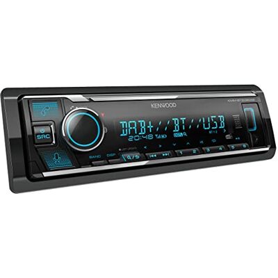 Kenwood KMM-BT508DAB USB-Autoradio mit DAB+ & Bluetooth Freisprecheinrichtung (Amazon Alexa, Soundprozessor, USB, AUX, 2 x Pre-Out 2.5 V, 4 x 50 Watt, VAR. Beleuchtung, inkl. DAB+ Antenne) Kenwood KMM-BT508DAB USB-Autoradio mit DAB+ & Bluetooth Freisprecheinrichtung (Amazon Alexa, Soundprozessor, USB, AUX, 2 x Pre-Out 2.5 V, 4 x 50 Watt, VAR. Beleuchtung, inkl. DAB+ Antenne)