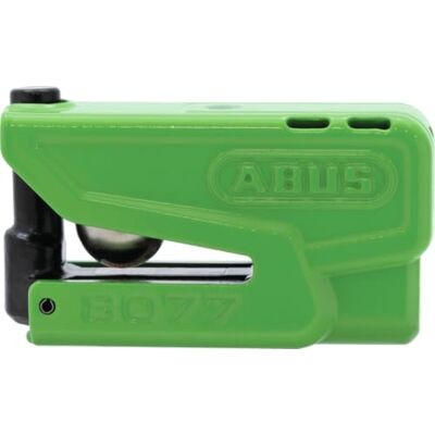 ABUS Bremsscheibenschloss Granit Detecto XPlus 8077 2.0 Motorradschloss mit Alarm und intelligentem Voralarm aus gehärtetem Stahl für den Schutz hochwertiger Motorräder Grün ABUS Bremsscheibenschloss Granit Detecto XPlus 8077 2.0 Motorradschloss mit Alarm und intelligentem Voralarm aus gehärtetem Stahl für den Schutz hochwertiger Motorräder Grün