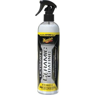 Meguiar's Ultimate Ceramic Coating Haltbarer Keramikschutz mit Wasserabperleffekt, verbessertem Glanz, Glätte und Kaschierung kleinerer Lackfehler G240108EU 237 ml Meguiar's Ultimate Ceramic Coating Haltbarer Keramikschutz mit Wasserabperleffekt, verbessertem Glanz, Glätte und Kaschierung kleinerer Lackfehler G240108EU 237 ml