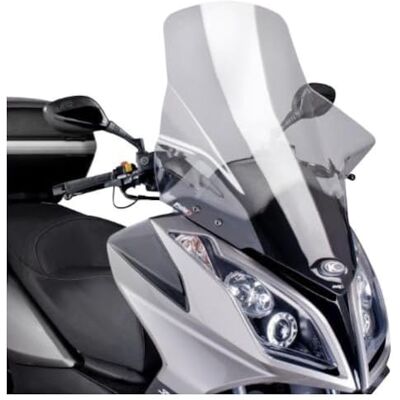 Puig 6790H V-Tech Line Touring-Scheibe aus 4 mm Acryl mit kantigem aerodynamischem Design für maximalen Schutz und reduzierte Turbulenzen, Getönt Puig 6790H V-Tech Line Touring-Scheibe aus 4 mm Acryl mit kantigem aerodynamischem Design für maximalen Schutz und reduzierte Turbulenzen, Getönt