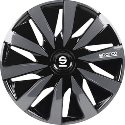 Sparco SPC1391BKGR Radzierblenden Lazio 13-Zoll Schwarz/Grau Sparco SPC1391BKGR Radzierblenden Lazio 13-Zoll Schwarz/Grau