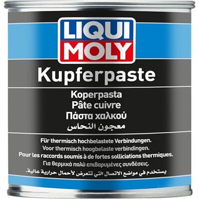 Liqui Moly Kupferpaste - Kupferfett - 500 G - Schmierstoff für hohe Temperaturen Liqui Moly Kupferpaste - Kupferfett - 500 G - Schmierstoff für hohe Temperaturen