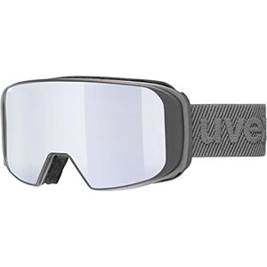 Uvex saga TO Skibrille für Damen und Herren mit Wechselscheibe zugfreie Rahmenbelüftung rhino matt/silver-LGL clear one size Uvex saga TO Skibrille für Damen und Herren mit Wechselscheibe zugfreie Rahmenbelüftung rhino matt/silver-LGL clear one size