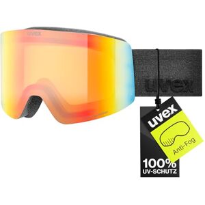 Uvex provoqe FM stylische, verspiegelte Skibrille mit Anti-Fog-Beschichtung und Over-The-Glasses-Konstruktion für Damen und Herren black matt/rainbow-clear one size Uvex provoqe FM stylische, verspiegelte Skibrille mit Anti-Fog-Beschichtung und Over-The-Glasses-Konstruktion für Damen und Herren black matt/rainbow-clear one size