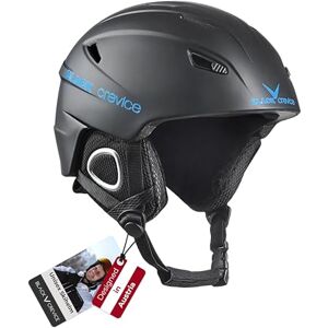 Black Crevice M Sk helmet - Belüftet, Verstellbar, Leicht Black Crevice M Sk helmet - Belüftet, Verstellbar, Leicht