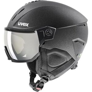Uvex Instinct Visor robuster, stylischer, optimal belüfteter Skihelm mit beschlagfreiem Visier für Damen und Herren Black matt 59-61 cm Uvex Instinct Visor robuster, stylischer, optimal belüfteter Skihelm mit beschlagfreiem Visier für Damen und Herren Black matt 59-61 cm