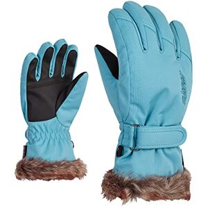 Ziener Mädchen LIM Ski-Handschuhe/Wintersport warm, atmungsaktiv, Blue nile stru, 7 Ziener Mädchen LIM Ski-Handschuhe/Wintersport warm, atmungsaktiv, Blue nile stru, 7