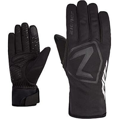 Ziener Herren DAQUA Fahrradhandschuhe, Winter wasserdicht, Soft-Shell, gepolstert Ziener Herren DAQUA Fahrradhandschuhe, Winter wasserdicht, Soft-Shell, gepolstert