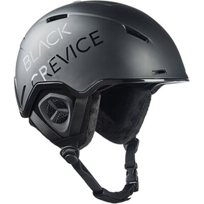 Black Crevice Skihelm Vail I Stoßfester Skihelm in sportlichem Design I Skihelm Herren & Damen I Snowboard-Helm I Atmungsaktiver Ski-Helm I Größenverstellbar Black Crevice Skihelm Vail I Stoßfester Skihelm in sportlichem Design I Skihelm Herren & Damen I Snowboard-Helm I Atmungsaktiver Ski-Helm I Größenverstellbar