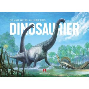 Ackermann Kunstverlag Dinosaurier Kalender 2025, Wandkalender im Querformat (45x33 cm) Kinderkalender, wissenschaftliche Urzeit-Illustrationen, Paläontologie Ackermann Kunstverlag Dinosaurier Kalender 2025, Wandkalender im Querformat (45x33 cm) Kinderkalender, wissenschaftliche Urzeit-Illustrationen, Paläontologie
