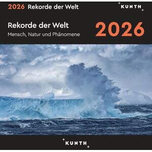 KUNTH Rekorde der Welt 365-Tage-Abreißkalender 2026: Tägliche Inspiration in Bild und Text. Kalender zum Aufhängen oder Aufstellen. ( Abreißkalender 365 Tage) KUNTH Rekorde der Welt 365-Tage-Abreißkalender 2026: Tägliche Inspiration in Bild und Text. Kalender zum Aufhängen oder Aufstellen. ( Abreißkalender 365 Tage)
