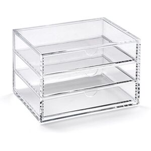 OSCO A3276 Magazin mit 3 Schubladen aus klarem Acryl, Transparent OSCO A3276 Magazin mit 3 Schubladen aus klarem Acryl, Transparent