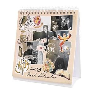 Pyramid – Harry Potter 2025 Tischkalender, 29,7x42cm, magischer Planer für Fans der Zauberwelt, Monatsübersicht, nachhaltig nur mit Papierumschlag Pyramid – Harry Potter 2025 Tischkalender, 29,7x42cm, magischer Planer für Fans der Zauberwelt, Monatsübersicht, nachhaltig nur mit Papierumschlag