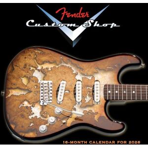SELLERS PUBLISHING, INC. 2026 Fender(r) Custom Shop Gitarren Wandkalender SELLERS PUBLISHING, INC. 2026 Fender(r) Custom Shop Gitarren Wandkalender