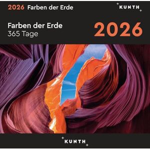 KUNTH Farben der Erde 365-Tage-Abreißkalender 2026: Tägliche Inspiration in Bild und Text. Kalender zum Aufhängen oder Aufstellen. ( Abreißkalender 365 Tage) KUNTH Farben der Erde 365-Tage-Abreißkalender 2026: Tägliche Inspiration in Bild und Text. Kalender zum Aufhängen oder Aufstellen. ( Abreißkalender 365 Tage)