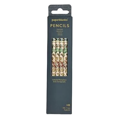 Paperblanks Celestial Planisphere (Early Cartography) Pencil (4 Pack) Paperblanks Celestial Planisphere (Early Cartography) Pencil (4 Pack)