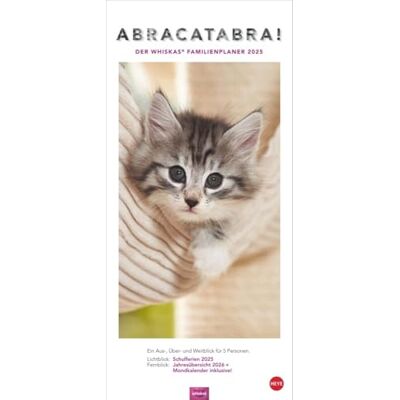 Heye Whiskas Familienplaner 2025: Praktischer Kalender für Familien mit Katzenfotos zum Dahinschmelzen. Terminkalender für die Wand mit 5 Spalten und viel ... Familienkalender (Familienplaner ) Heye Whiskas Familienplaner 2025: Praktischer Kalender für Familien mit Katzenfotos zum Dahinschmelzen. Terminkalender für die Wand mit 5 Spalten und viel ... Familienkalender (Familienplaner )