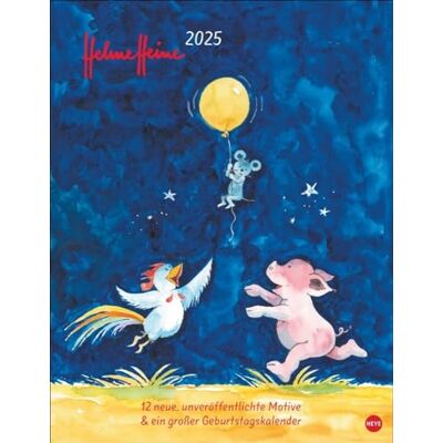 Heye Helme Heine: Edition Kalender 2025: Liebevoll illustrierter Wandkalender von Helme Heine mit 12 neuen, unveröffentlichten Motiven. 34 x 44 cm. (Helme Heine Kalender ) Heye Helme Heine: Edition Kalender 2025: Liebevoll illustrierter Wandkalender von Helme Heine mit 12 neuen, unveröffentlichten Motiven. 34 x 44 cm. (Helme Heine Kalender )