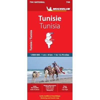 Michelin Tunisia National Map 744: Map ( National Maps, 744, Band 744) Michelin Tunisia National Map 744: Map ( National Maps, 744, Band 744)