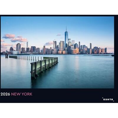 KUNTH New York Wandkalender 2026: Hochwertiger, bildstarker Kalender mit Spiralbindung im Großformat ( Wandkalender Black Edition 60 x 45 cm) KUNTH New York Wandkalender 2026: Hochwertiger, bildstarker Kalender mit Spiralbindung im Großformat ( Wandkalender Black Edition 60 x 45 cm)