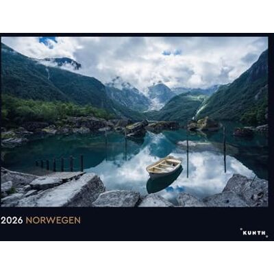KUNTH Norwegen Wandkalender 2026: Hochwertiger, bildstarker Kalender mit Spiralbindung im Großformat ( Wandkalender Black Edition 60 x 45 cm) KUNTH Norwegen Wandkalender 2026: Hochwertiger, bildstarker Kalender mit Spiralbindung im Großformat ( Wandkalender Black Edition 60 x 45 cm)