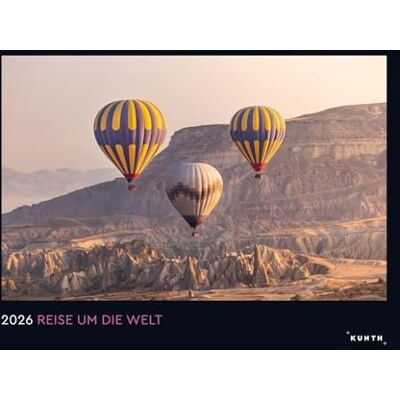 KUNTH Reise um die Welt Wandkalender 2026: Hochwertiger, bildstarker Kalender mit Spiralbindung im Großformat ( Wandkalender Black Edition 60 x 45 cm) KUNTH Reise um die Welt Wandkalender 2026: Hochwertiger, bildstarker Kalender mit Spiralbindung im Großformat ( Wandkalender Black Edition 60 x 45 cm)