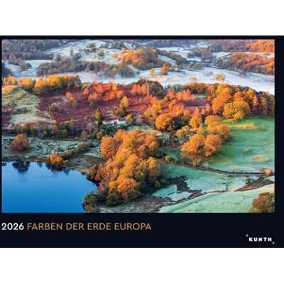 KUNTH Farben der Erde Europa Wandkalender 2026: Hochwertiger, bildstarker Kalender mit Spiralbindung im Großformat ( Wandkalender Black Edition 60 x 45 cm) KUNTH Farben der Erde Europa Wandkalender 2026: Hochwertiger, bildstarker Kalender mit Spiralbindung im Großformat ( Wandkalender Black Edition 60 x 45 cm)