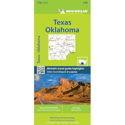 Michelin Texas, Oklahoma: Map ( USA, 176, Band 176) Michelin Texas, Oklahoma: Map ( USA, 176, Band 176)